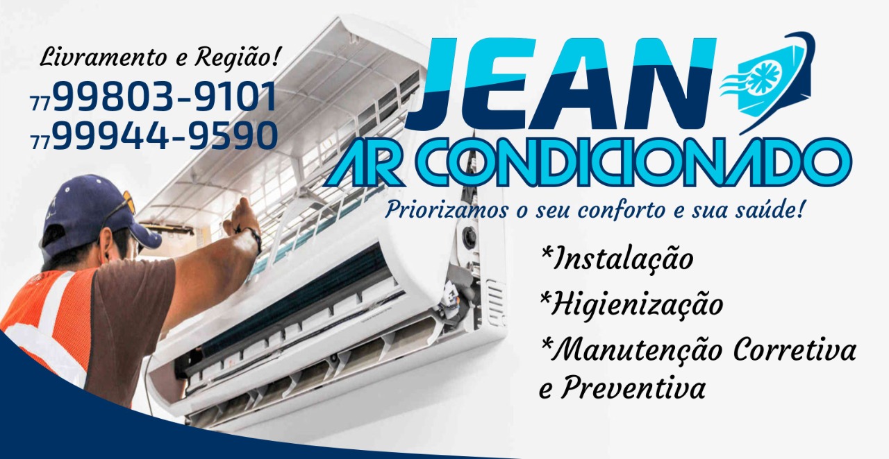 Jean Ar Condicionado instalação e manutenção, atendendo Livramento e região