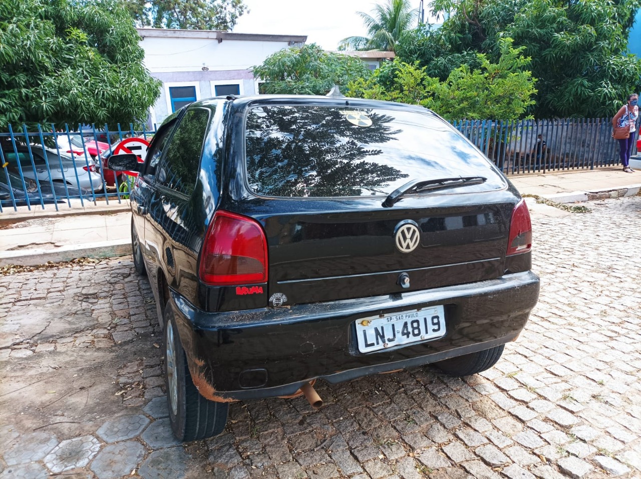 Veículo roubado é recuperado pela Polícia Militar em Rio do Pires