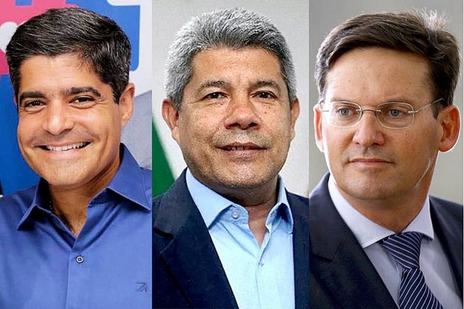 Eleições 2022: Pesquisa aponta ACM Neto com 48%, Jerônimo 31% e João Roma 8%
