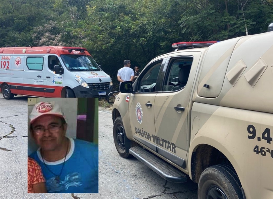 Rodovia BA-148: Homem morre ao cair com bicicleta em ribanceira na Serra das Almas