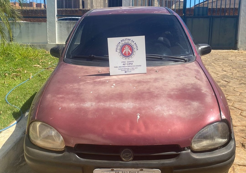 Homem é detido em Livramento após anunciar venda de carro furtado em Irecê