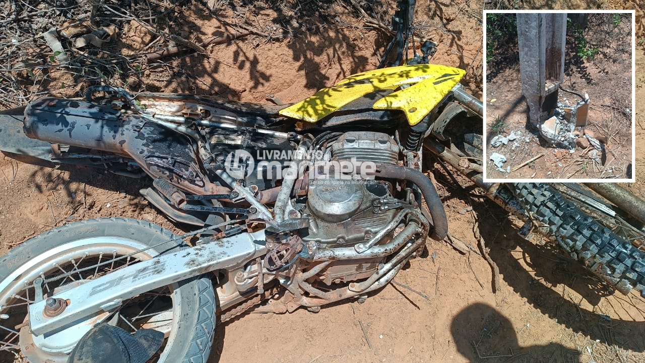 Homem morre após colidir moto contra poste na zona rural de Livramento